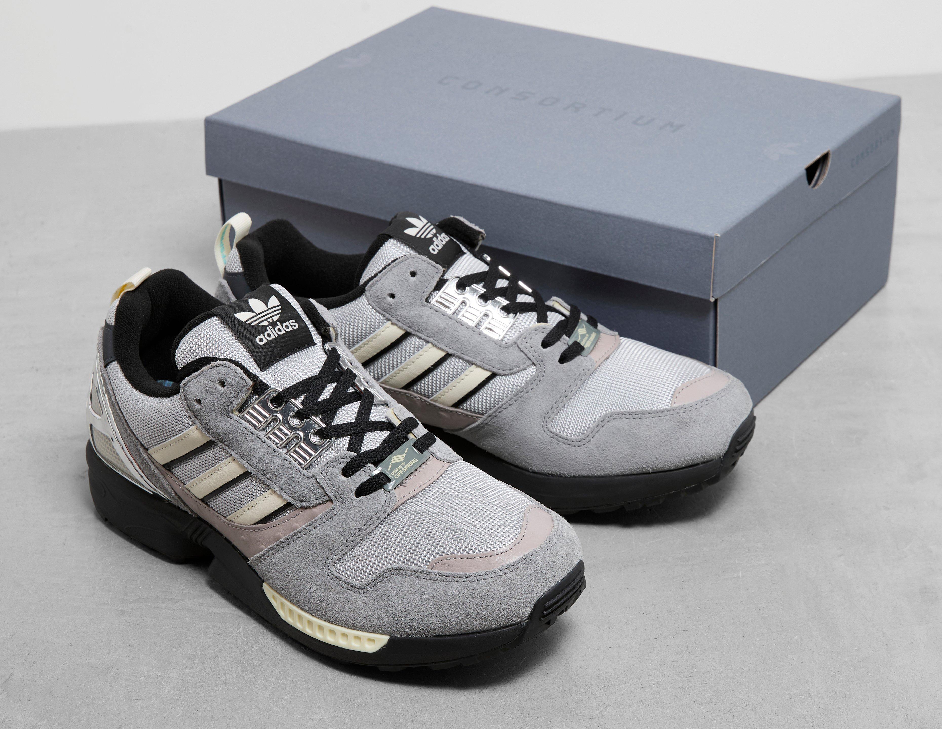 Silver adidas Originals x Mita x Offspring ZX 8000