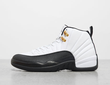 AJ 12 TAXI WHT/BLK