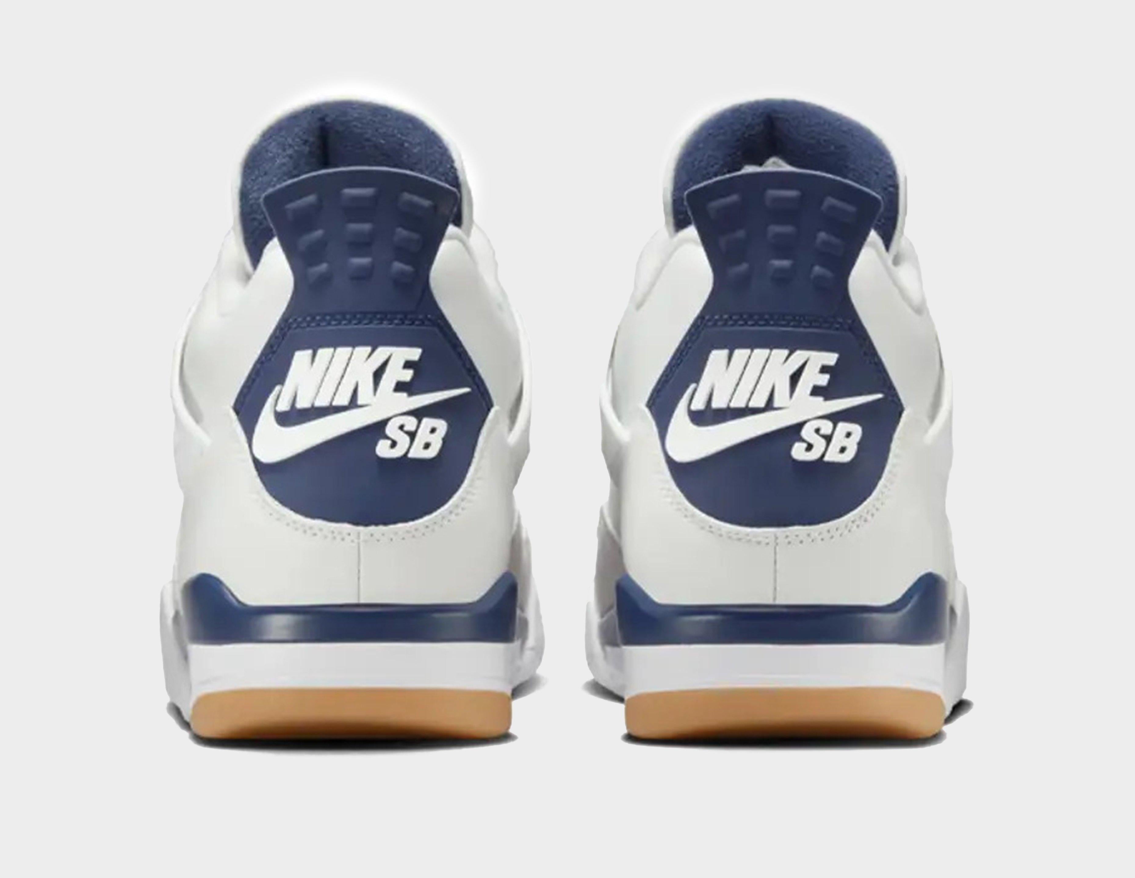 White Nike SB x Air Jordan 4