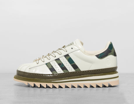 !SUPERSTAR CLT BAPE WHT/G