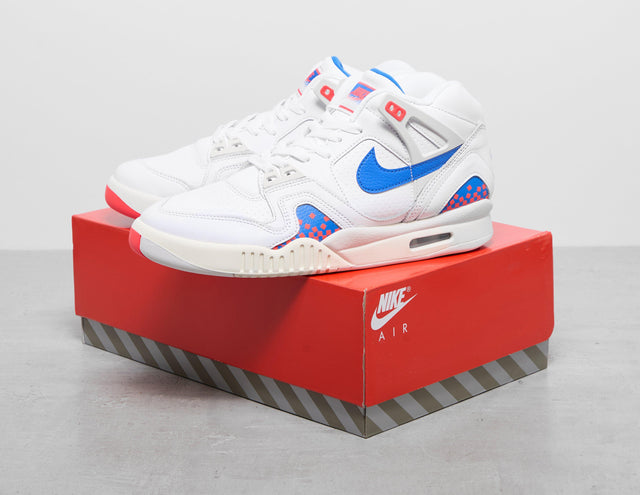 TECH CHALL II QS WHT/RED/