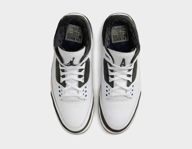 !AJ 3 AMM WHT/BLU/WHT