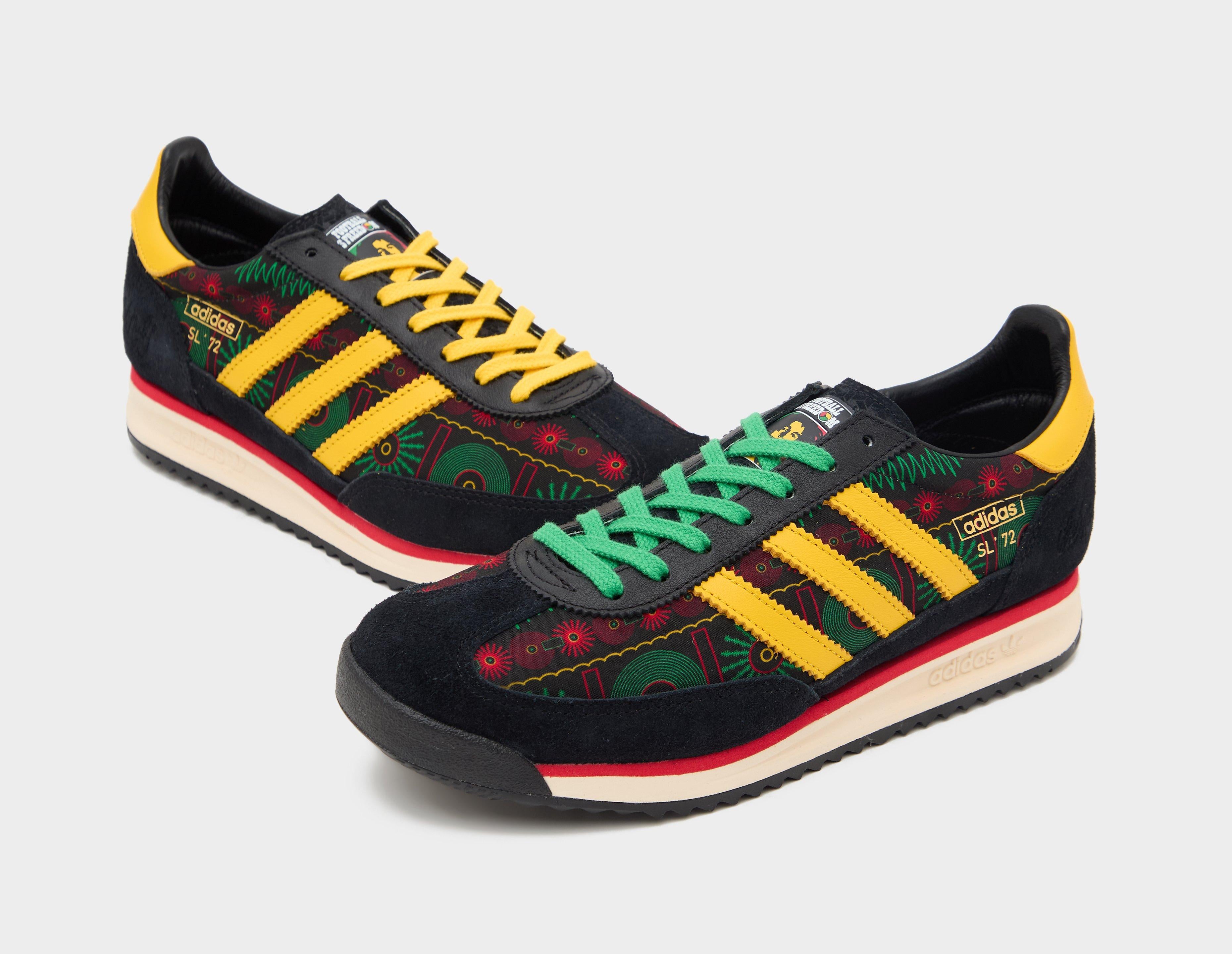 Black adidas Originals x Bob Marley 'JFF' SL 72 RS | Footpatrol UK