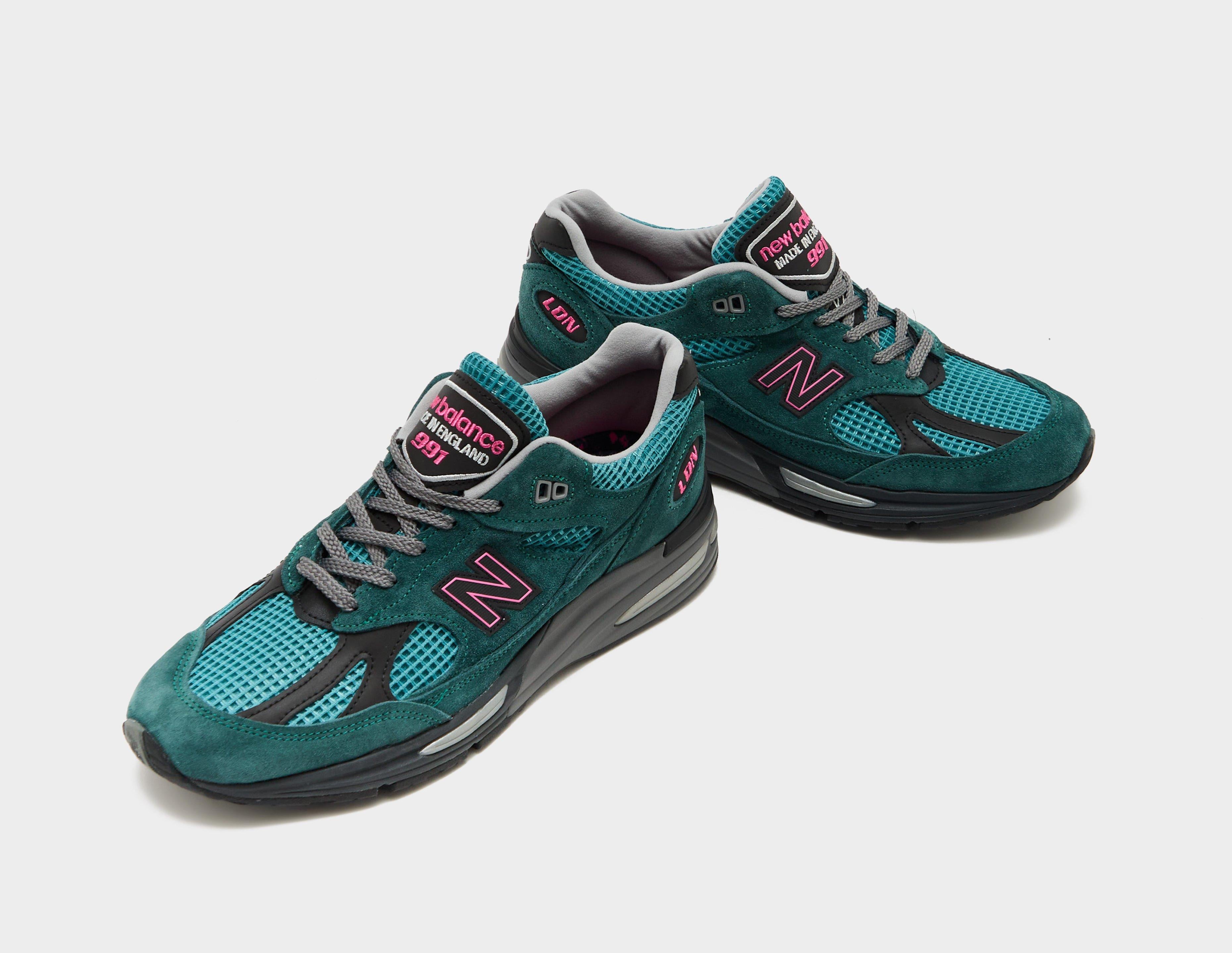 Green New Balance New Balance 991v2 Made in UK 'London Marathon