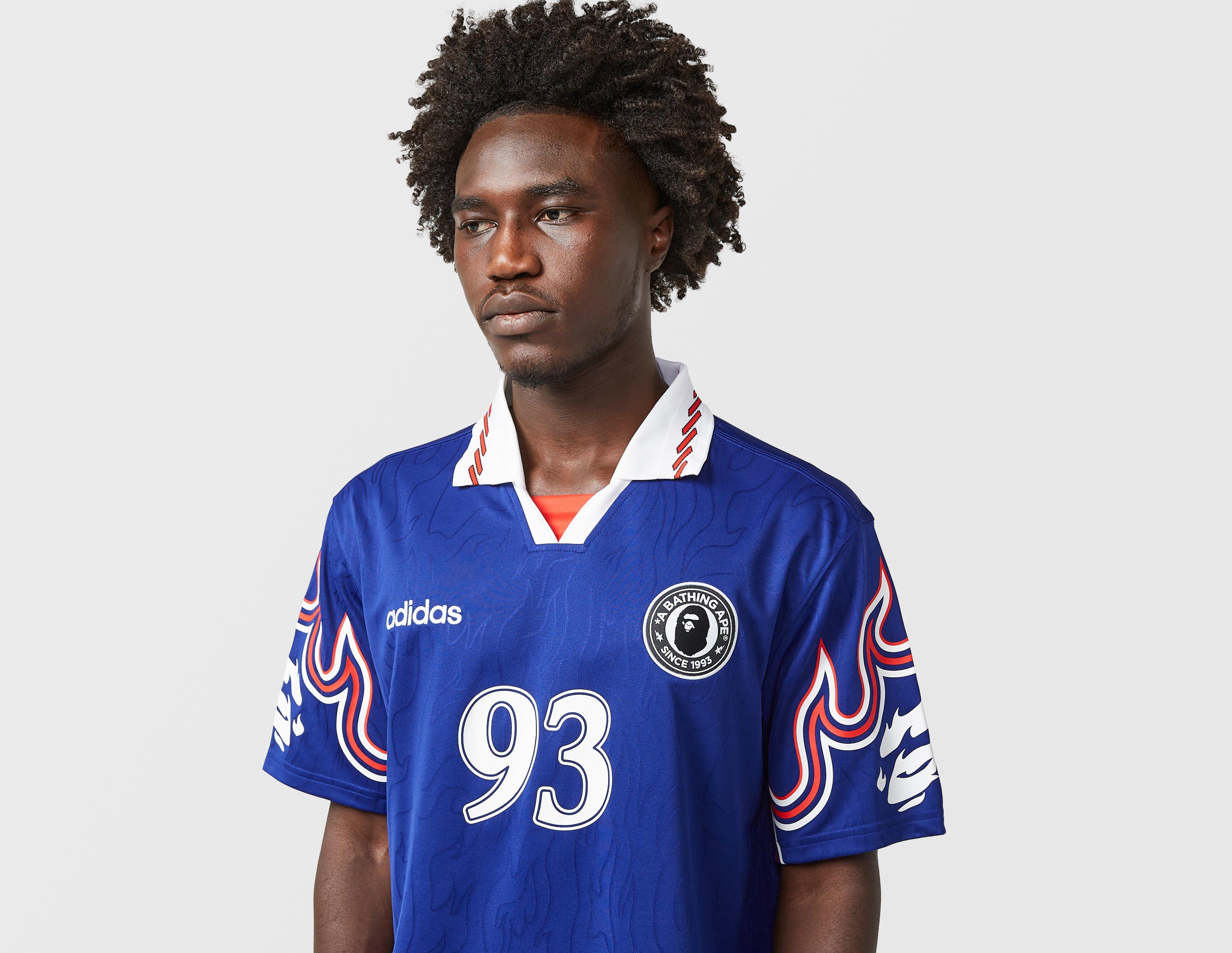 【 BAPE X ADIDAS 】FLAME JERSEY ADIDAS ORIGINALS x BAPE SSL FLAME JERSEY - LUST PANAMA