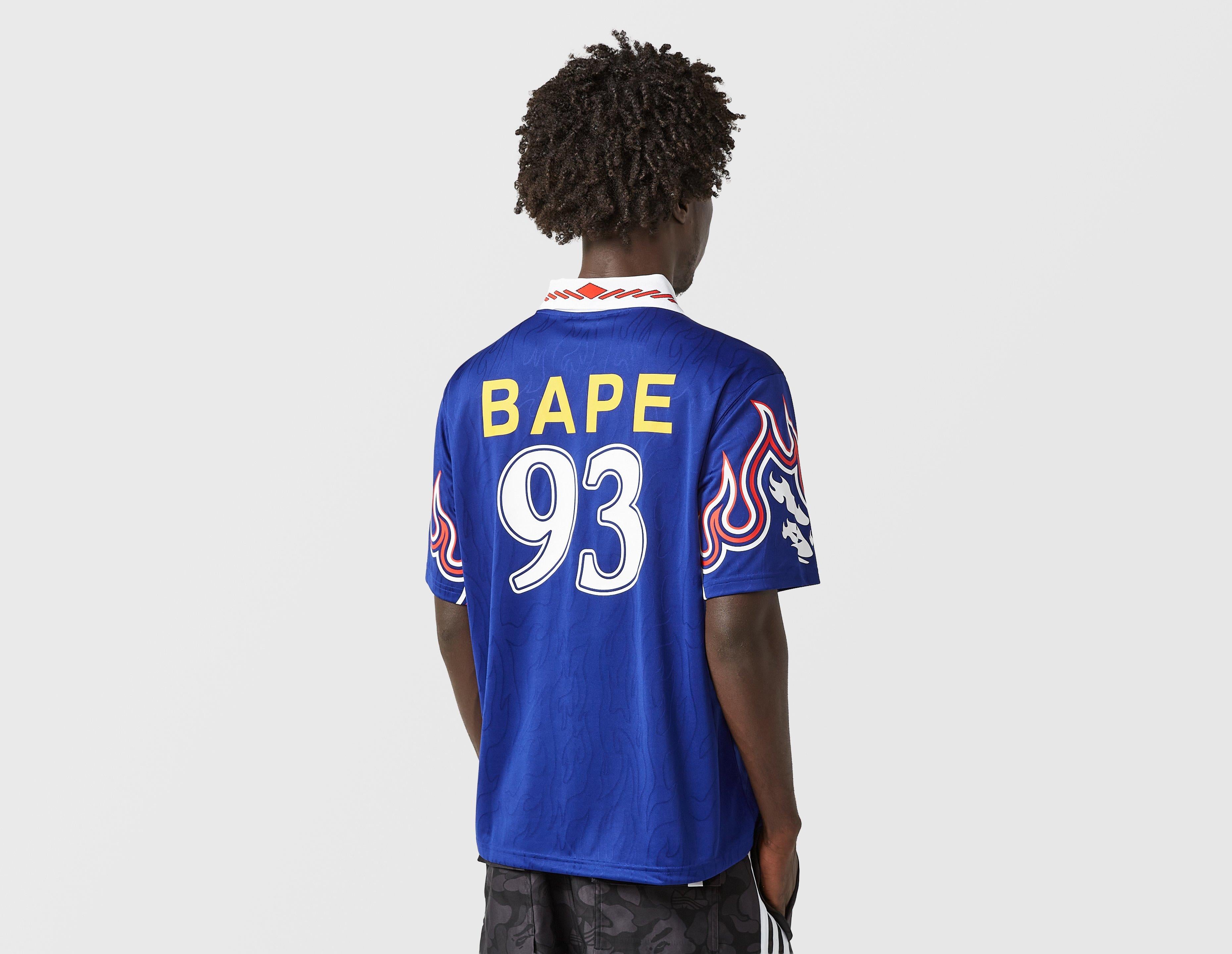 正規品新品adidas Originals×BAPE FLAMEユニフォームXL adidas Originals x BAPE SSL Flame Graphic Relaxed Men's Jersey T-Shirt