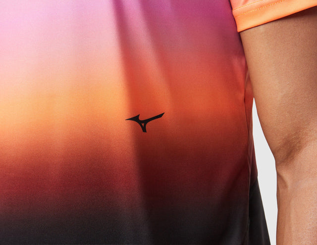 !TECH TEE LOG BLK/PNK