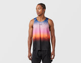 !TECH VEST LOG BLK/PNK