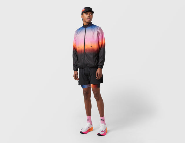 !TECH WND JKT LOG BLK/PNK