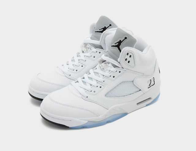 Air 5 Retro OG 'White Metallic'