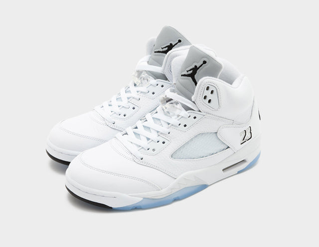 Air 5 Retro OG 'White Metallic'