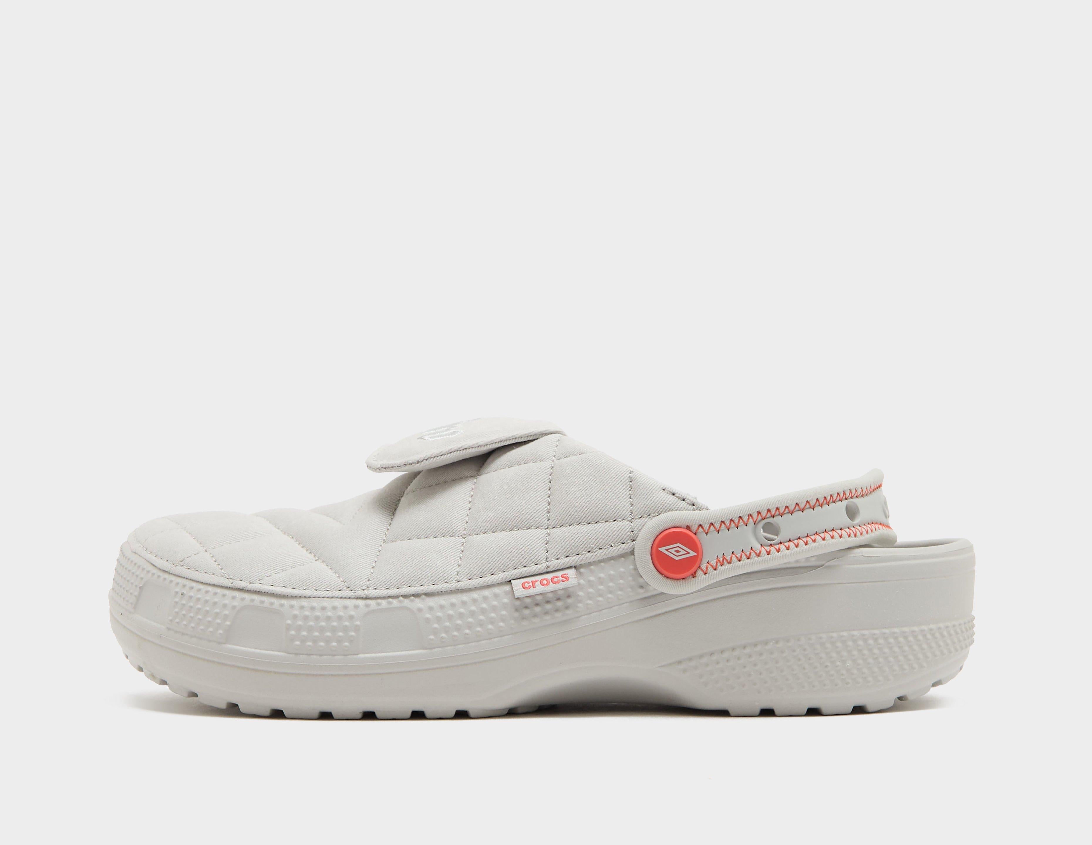 Grey Crocs x Umbro Classic Clog | Footpatrol UK