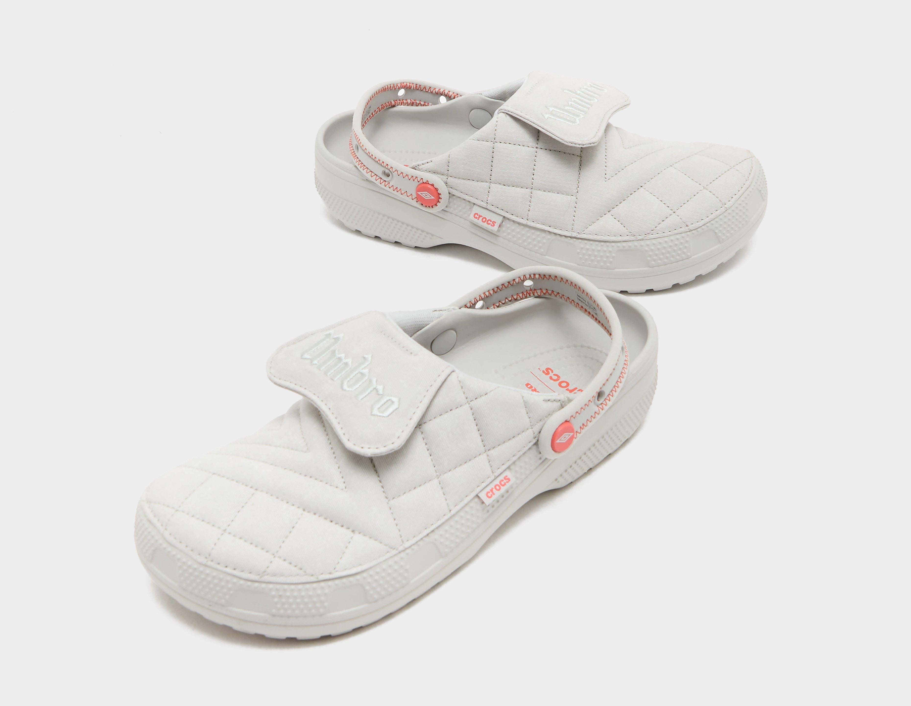 Grey Crocs x Umbro Classic Clog | Footpatrol UK