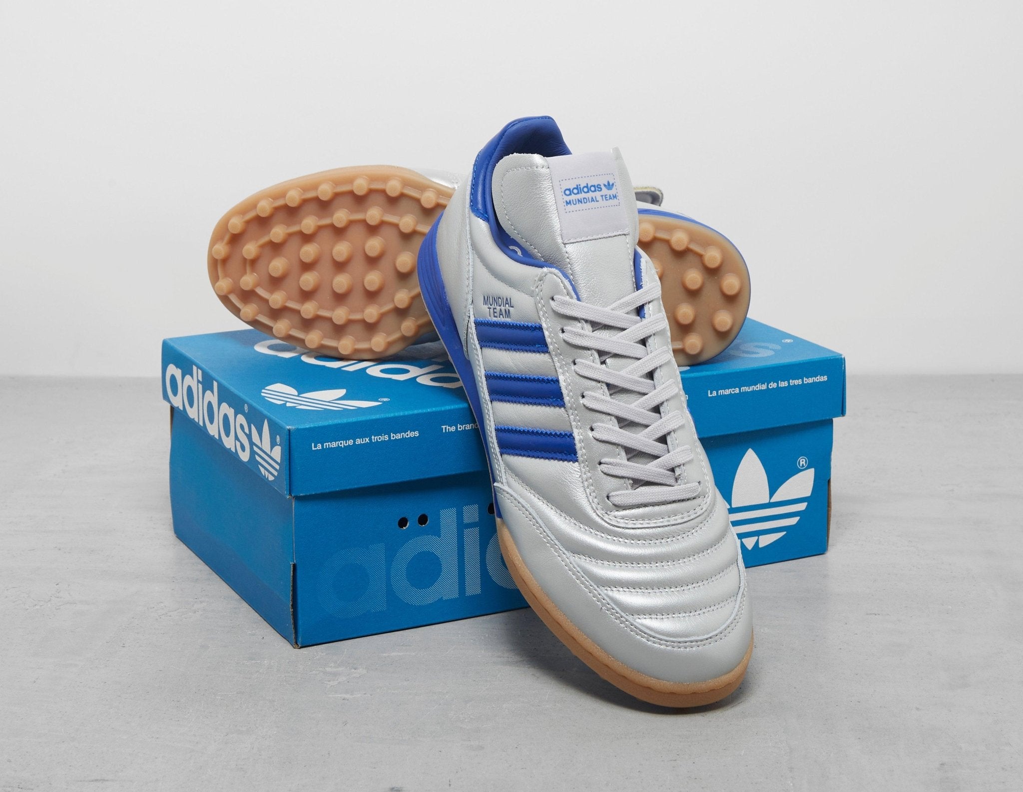Silver adidas Originals Mundial Team | Footpatrol