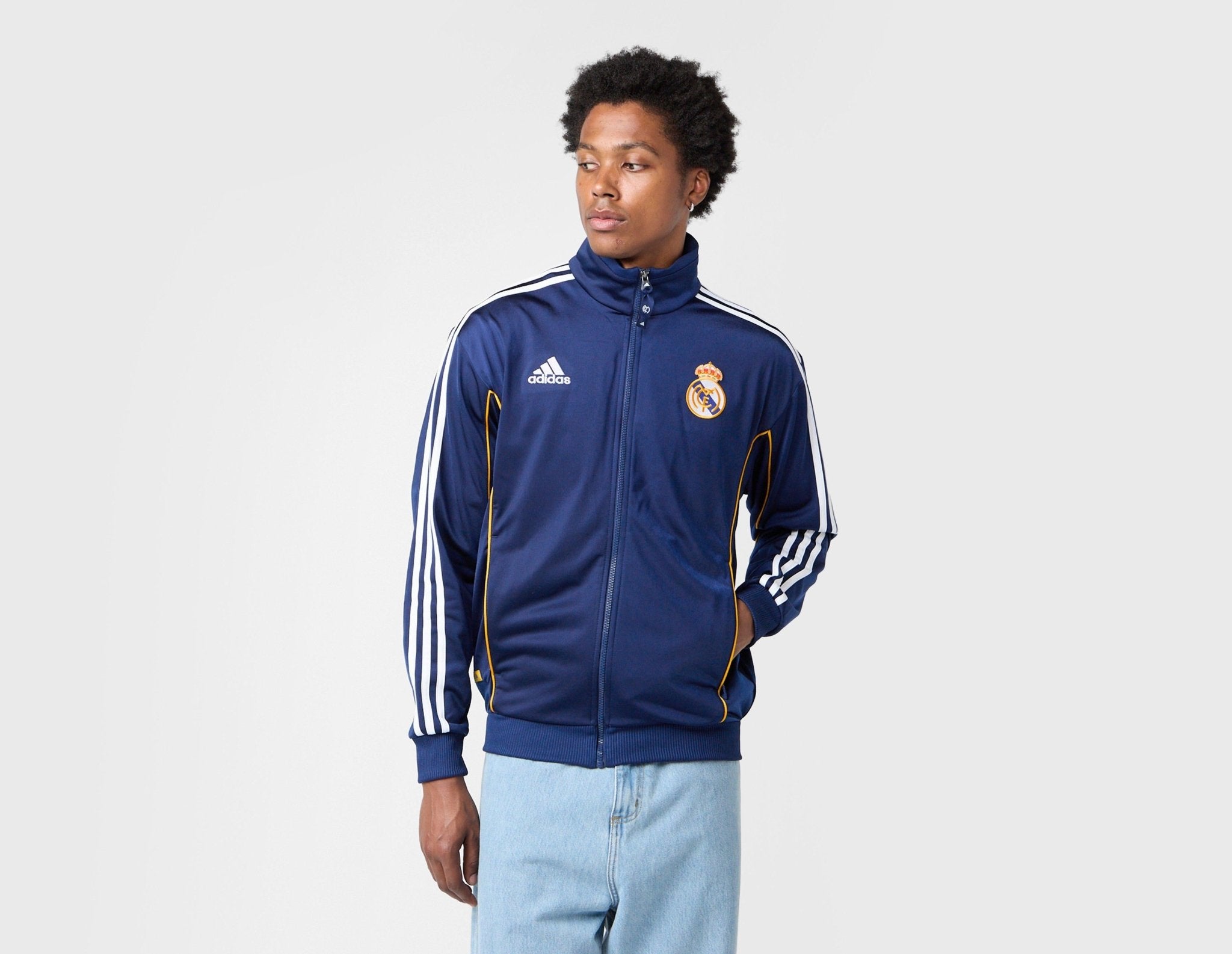 Navy adidas Real Madrid 99/00 Track Top
