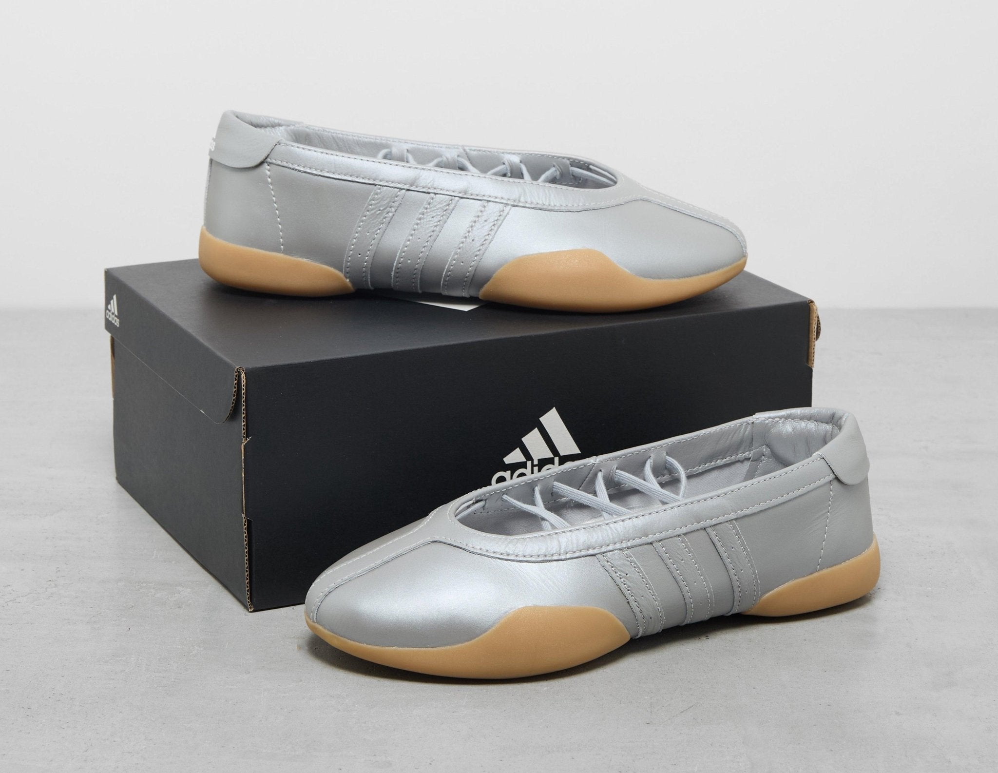 Silver adidas Originals Taekwondo Mei Ballet Women's