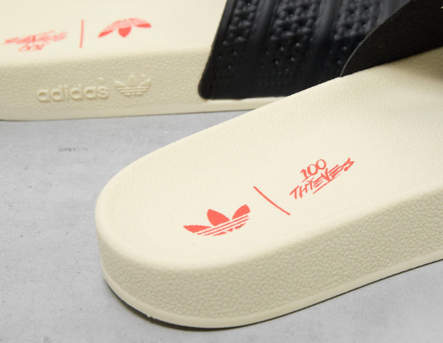 x 100 Thieves Adilette Slides - Men's Footwear