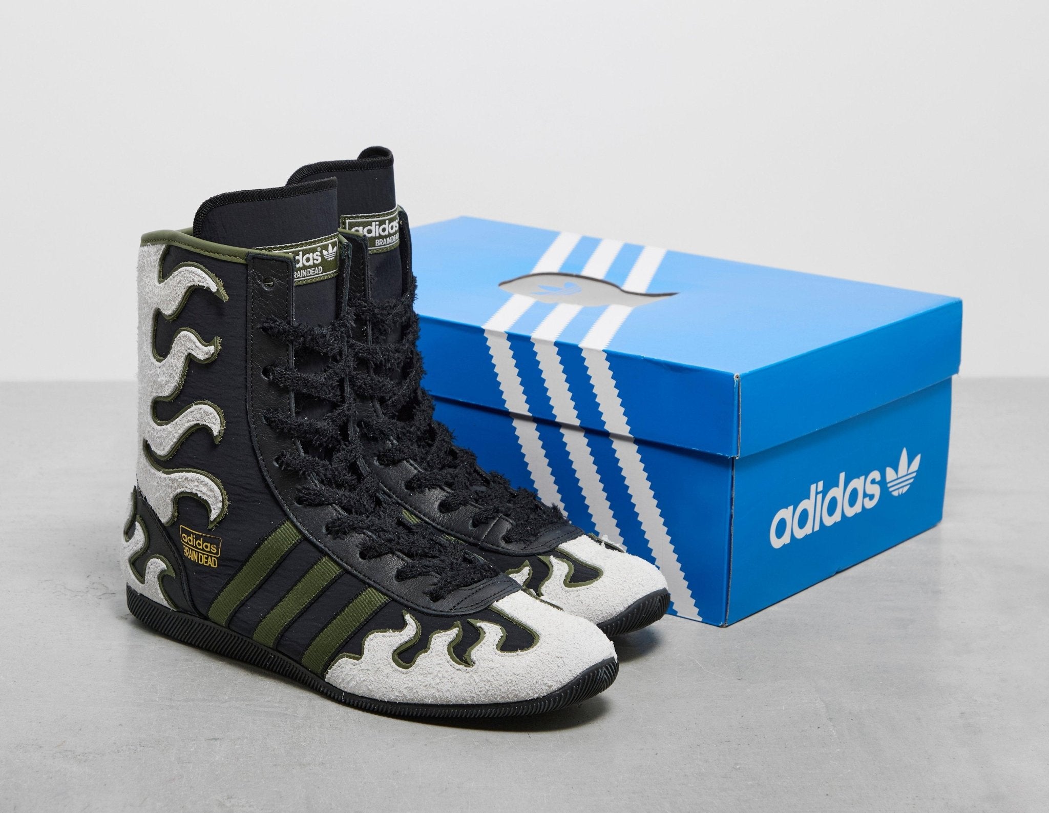 靴 Nozominadidas brain dead adidas Originals x Brain Dead Japan Lo Core Black / Off White