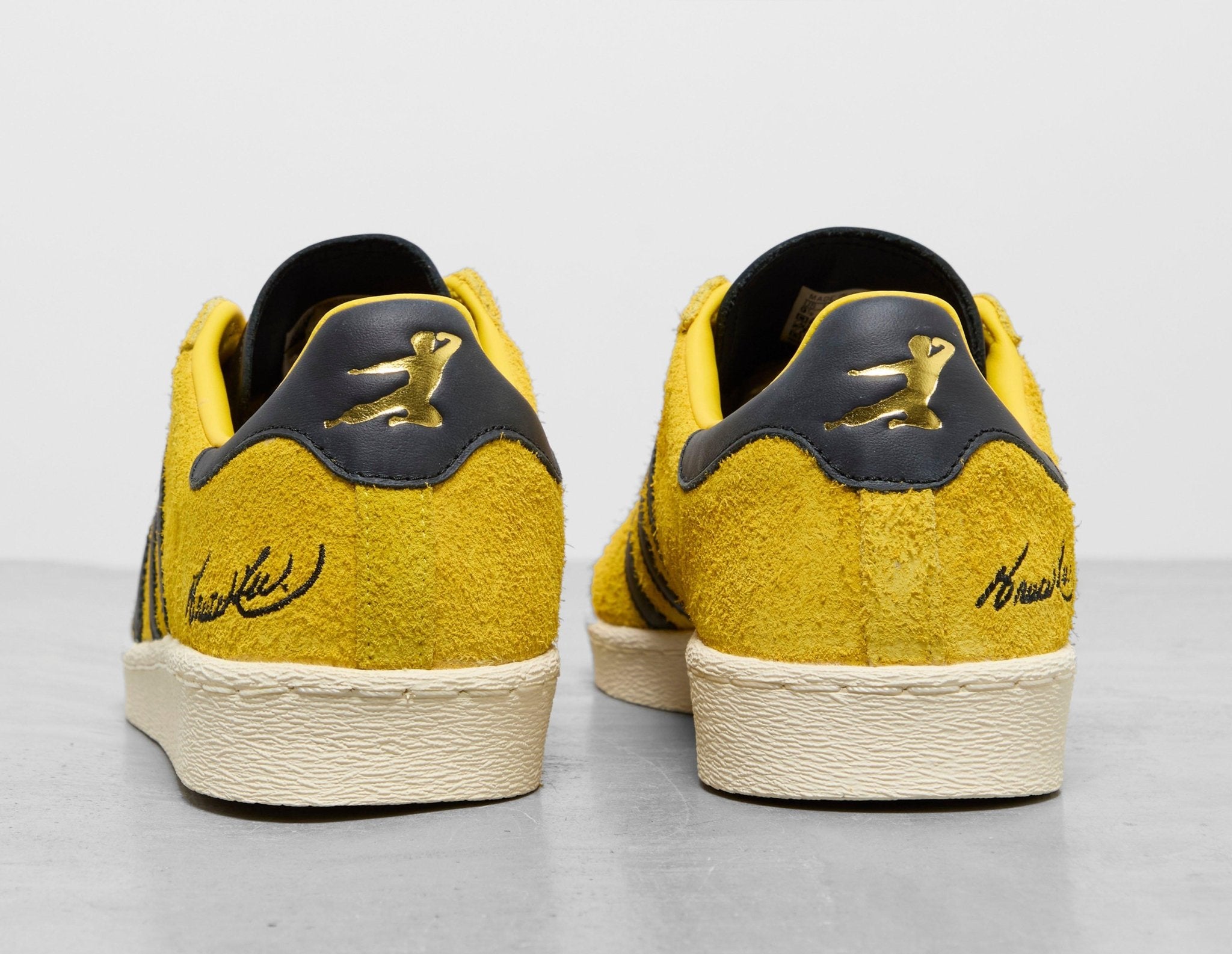 Yellow adidas Originals x Bruce Lee Jabbar Lo