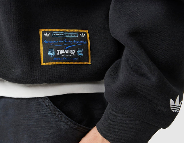 x Thrasher x Argentina FA Crewneck Sweatshirt - Hoods & Sweats