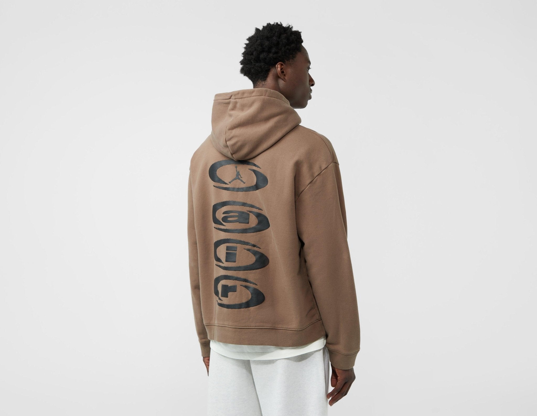 travis scott nike hoodie brown